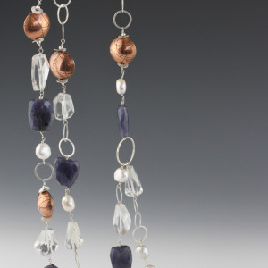Deb-Fanelli-Long-Necklaces_Copper-Beads-Iolite-pearls-Quartz-Crystal_full